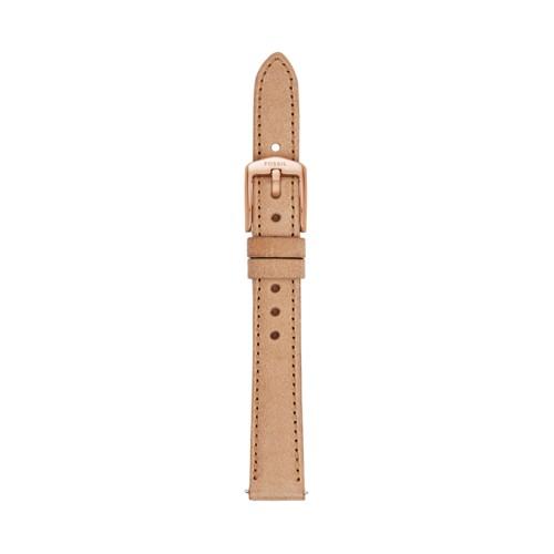 Fossil 14mm Bone Leather Watch Strap   - S141075