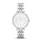 Fossil Jacqueline Stainless Steel Watch   - Es3545