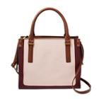 Fossil Claire Satchel  Handbag Pink Multi- Shb1931664