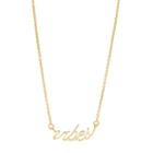 Fossil Vibes Gold-tone Brass Necklace  Jewelry - Ja6963710
