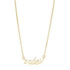 Fossil Vibes Gold-tone Brass Necklace  Jewelry - Ja6963710