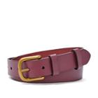 Fossil Double Leather Keeper Belt Bt4304601l