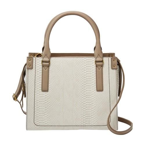 Fossil Claire Satchel  Handbags Off White- Shb2122163