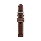 Fossil Defender 20mm Leather Watch Strap - Brown Des1007