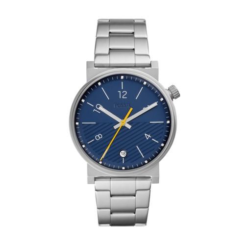 Fossil Barstow Three-hand Stainless Steel Watch  Jewelry - Fs5509
