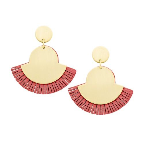 Fossil Fan Coral Earrings  Jewelry - Ja6940710