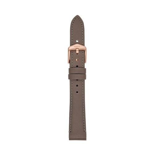 Fossil 16mm Iron Leather Strap   - S161064