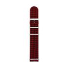 Fossil Polyester 24mm Watch Strap - Gingham   - S241051
