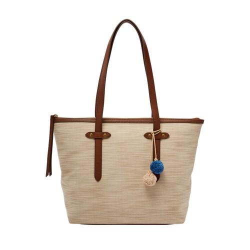 Fossil Felicity Tote  Handbags Khaki- Shb2083250