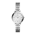 Fossil Jacqueline Mini Stainless Steel Watch   - Es3797