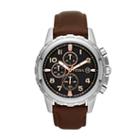 Fossil Dean Chronograph Brown Leather Watch   - Fs4828