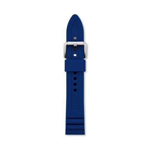 Fossil Defender 20mm Silicone Watch Strap - Blue Des1022