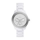 Fossil Caleigh Multifunction White Acetate Watch  Jewelry - Bq3343