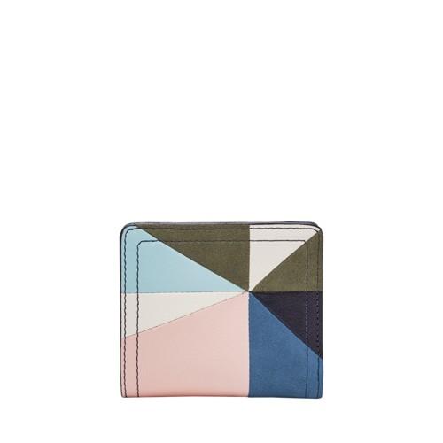 Fossil Logan Small Rfid Bifold  Wallet Light Patchwork- Sl7916195
