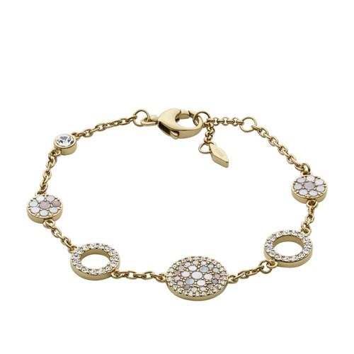 Fossil Vintage Glitz Crystal Bracelet  Jewelry - Jf02602710