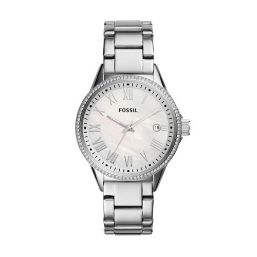 Fossil Blythe Three-hand Stainless Steel Watch  Jewelry - Bq3209