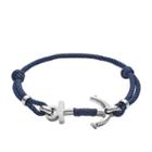Fossil Blue Nylon Anchor Bracelet  Jewelry - Jf02932040