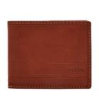 Fossil Lufkin Bifold  Wallet Medium Brown- Sml1392210