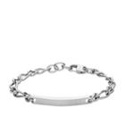 Fossil Plaque Steel Bracelet  Jewelry - Jf02875040