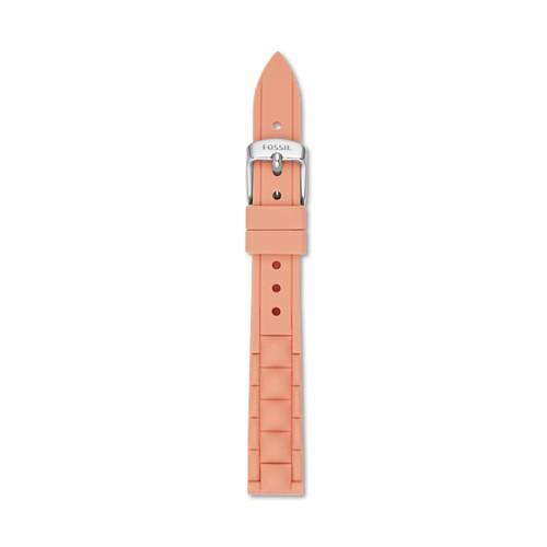 Fossil Jacqueline 14mm Pink Silicone Watch Strap   - S141129