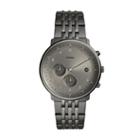 Fossil Chase Timer Chronograph Smoke Stainless Steel Watch  Jewelry - Fs5490