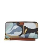 Fossil Emma Rfid Pvc Large Zip Clutch Sl7173992 Wallet