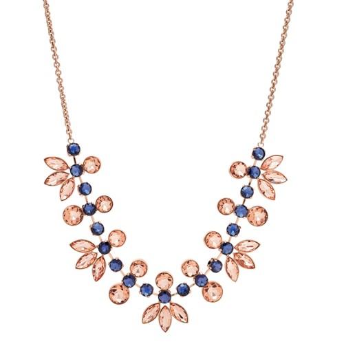 Fossil Glitz Glass Necklace  Jewelry - Ja6915791