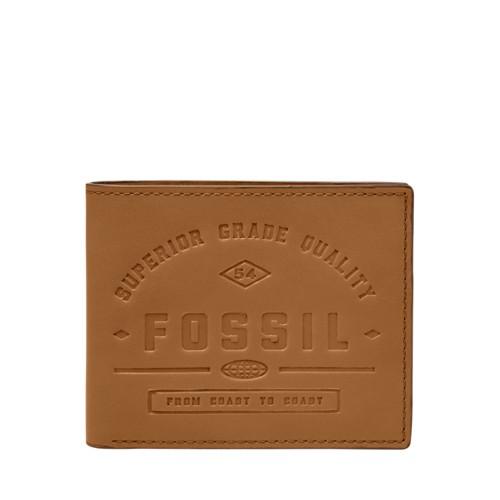 Fossil Lee Flip Id Bifold  Wallets Tan- Ml4065231