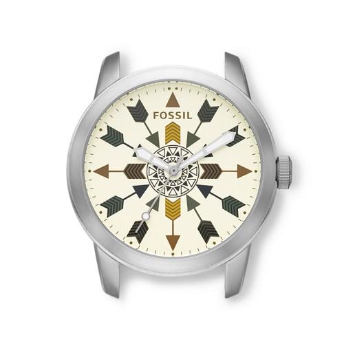 Fossil Arrow 44mm Stainless Steel Watch Case  Jewelry - C221037