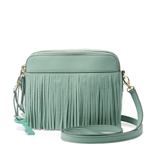 Fossil Sydney Fringe Crossbody Zb6707116 Handbag