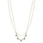 Fossil Double-strand Gold-tone Stainless Steel Necklace  Jewelry - Jof00524710
