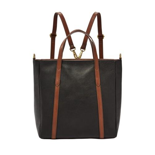 Fossil Sydney Convertible Backpack  Handbags Black- Shb2096001