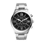 Fossil Flynn Chronograph Stainless Steel Watch  Jewelry - Bq1125ie