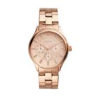 Fossil Modern Sophisticate Multifunction Rose Gold-tone Stainless Steel Watch  Jewelry - Bq1561