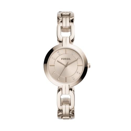 Fossil Kerrigan Three-hand Pastel Pink Stainless Steel Watch  Jewelry - Bq3467