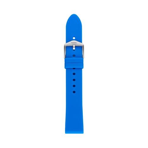Fossil 18mm Ocean Silicone Strap   - S181410