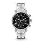 Fossil Rhett Chronograph Stainless Steel Watch  Jewelry - Bq1000