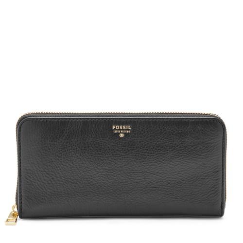 Fossil Sydney Rfid Zip Clutch Sl6840001 Wallet