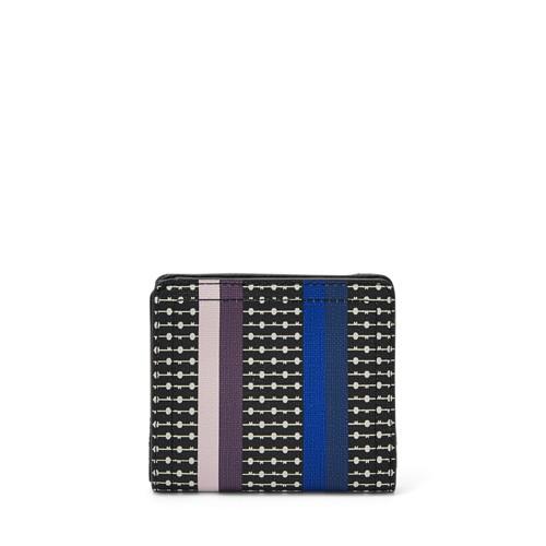 Fossil Logan Small Rfid Bifold  Wallet Colorful Stripes- Sl7826c875
