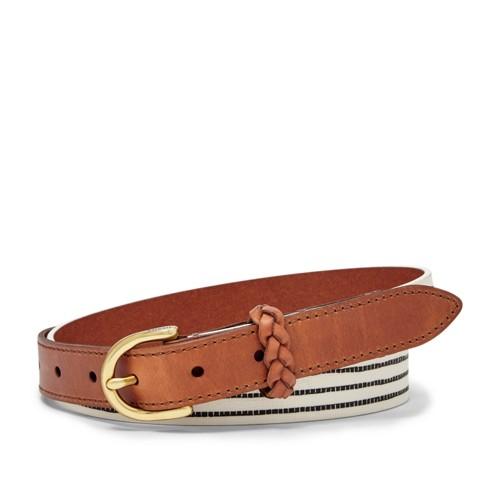 Fossil Printed Pvc Belt Bt4331136l