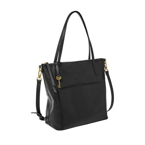 Fossil Evelyn Medium Tote   Black- Zb7722001