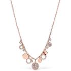 Fossil Pearl Disc Necklace Jf01741791