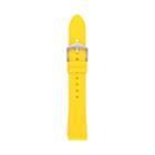 Fossil 18mm Yellow Silicone Strap   - S181402