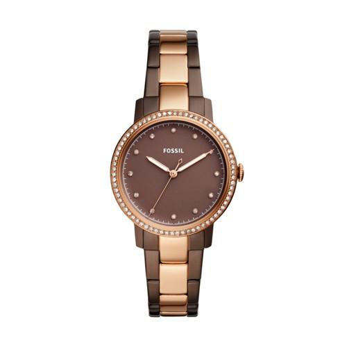 Fossil Neely Three-hand Two-tone Stainless Steel Watch  Jewelry - Es4300