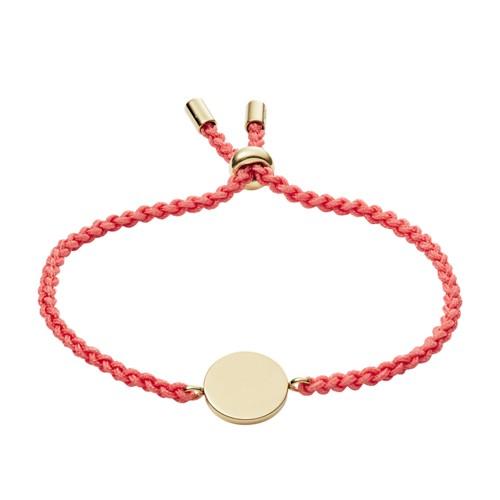 Fossil Disc Coral Nylon Bracelet  Jewelry - Jf02899710