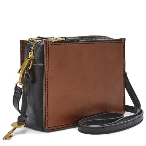 Fossil Campbell Crossbody  Handbags Brown- Zb7295200