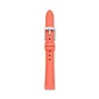 Fossil 14mm Neon Coral Leather Watch Strap   - S141142