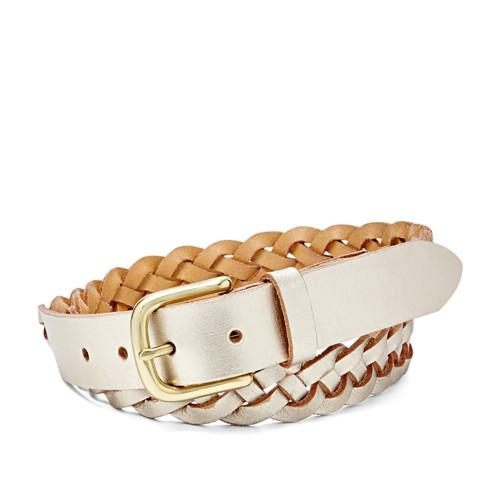 Fossil Mystery Braid Belt Bt4309699l
