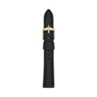 Fossil 16mm Black Leather Strap   - S161055