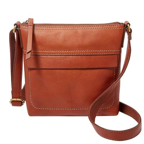 Fossil Aida Small Crossbody  Handbags Medium Brown- Shb2969210